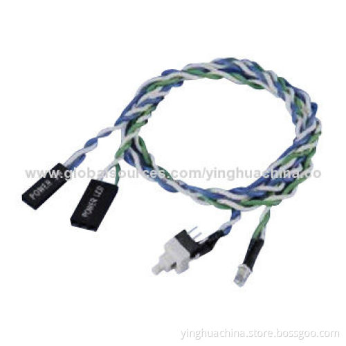 Switch Twisted Wire Harness, RoHS and UL MarksNew